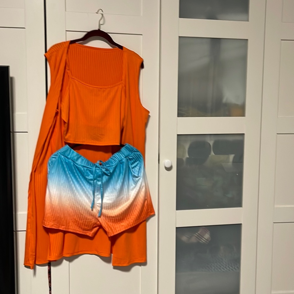 3 pice suit beach wear large size